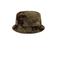 Barts teddy bucket hat met camouflageprint kaki