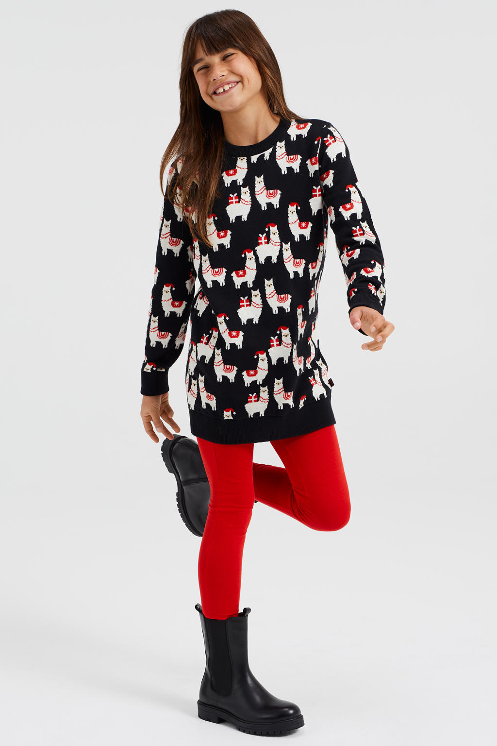 WE Fashion legging rood