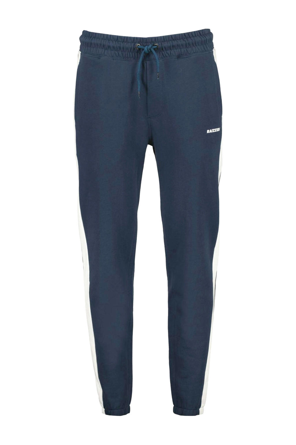 America Today loose fit joggingbroek met zijstreep oranjebruin