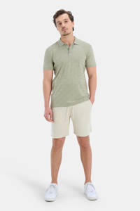 Shoeby Refill regular fit polo Roan sand