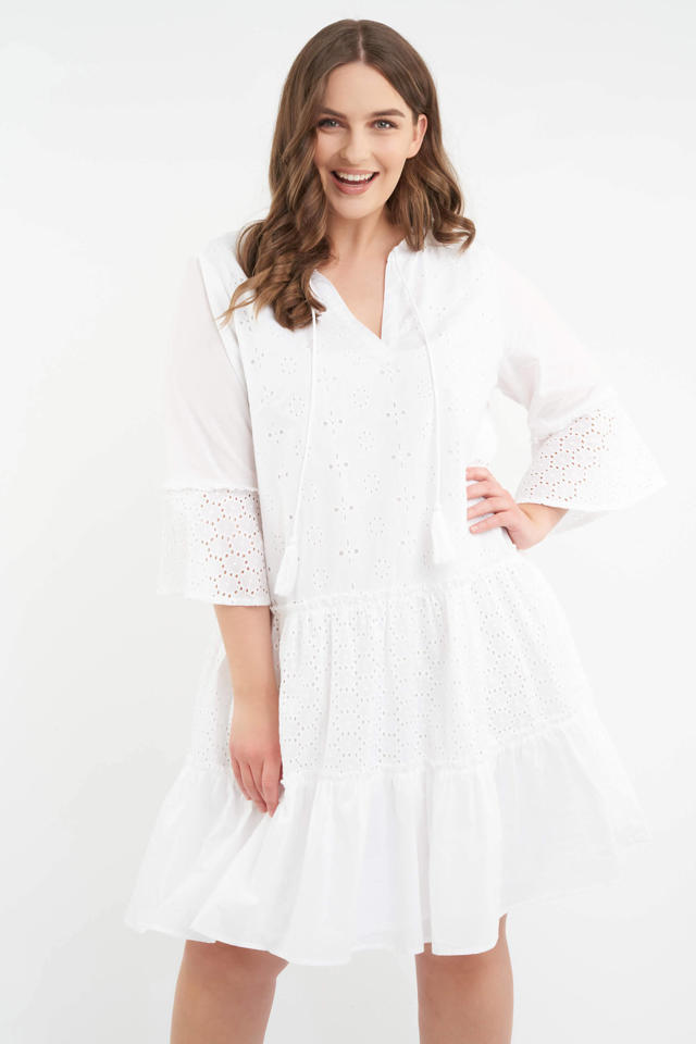 Genealogie gezond verstand redden MS Mode jurk wit | wehkamp
