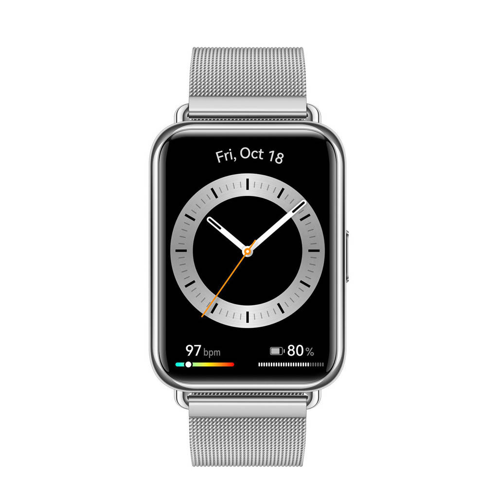 Huawei Watch Fit 2 Elegant Edition smartwatch (Zilver)