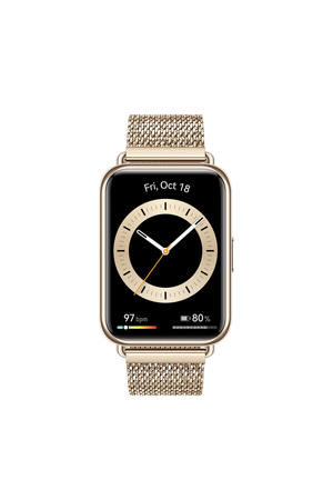 Watch Fit 2 Milanese Strap smartwatch (Goud) 