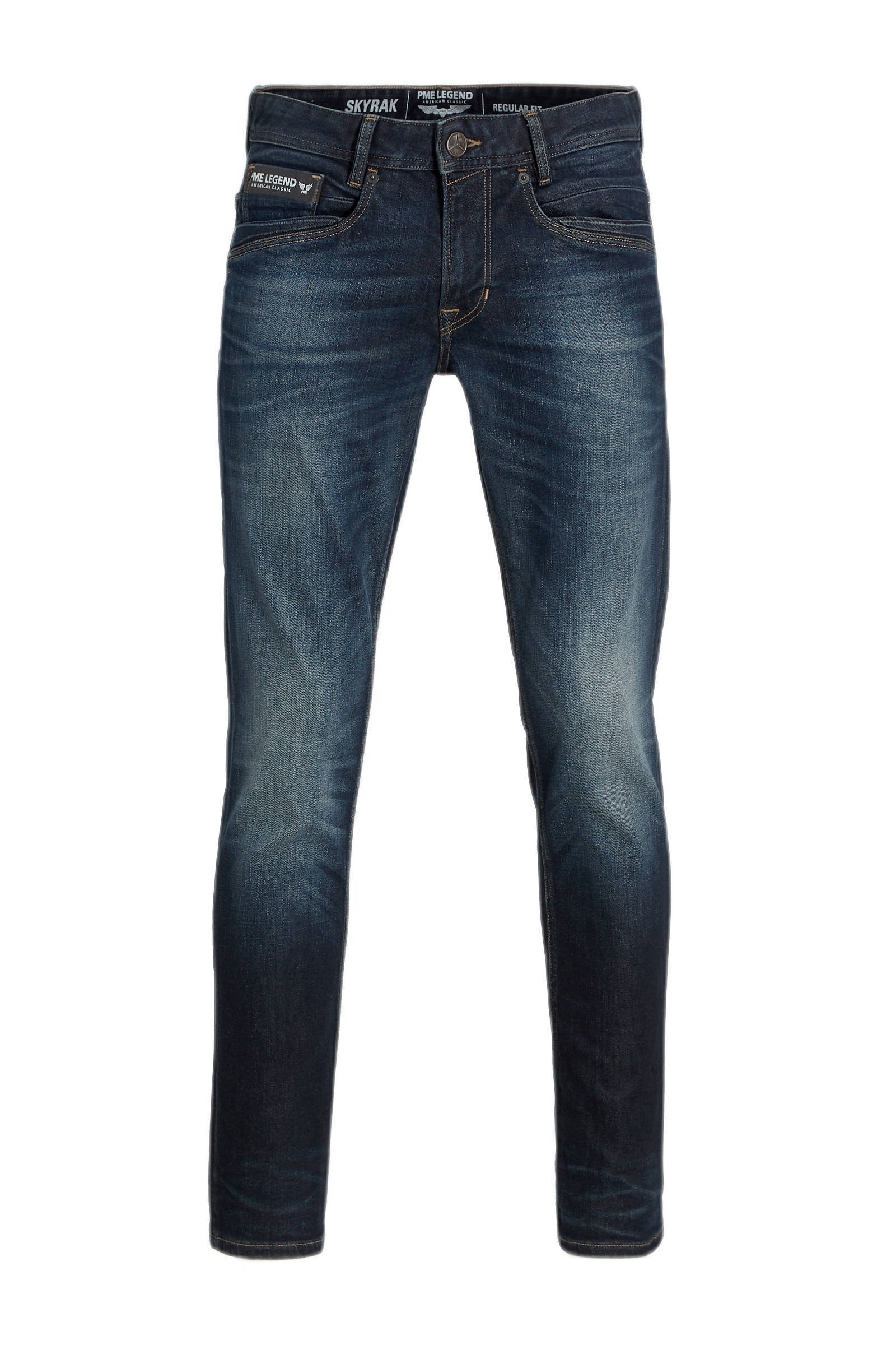 PME Legend Regular Fit Jeans Skyrak Real Indigo Blue | Wehkamp