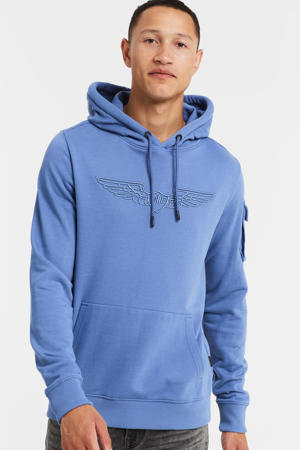 hoodie met logo 5330 blue horizon