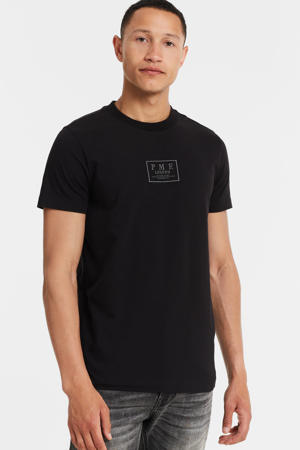 T-shirt met logo 999 black