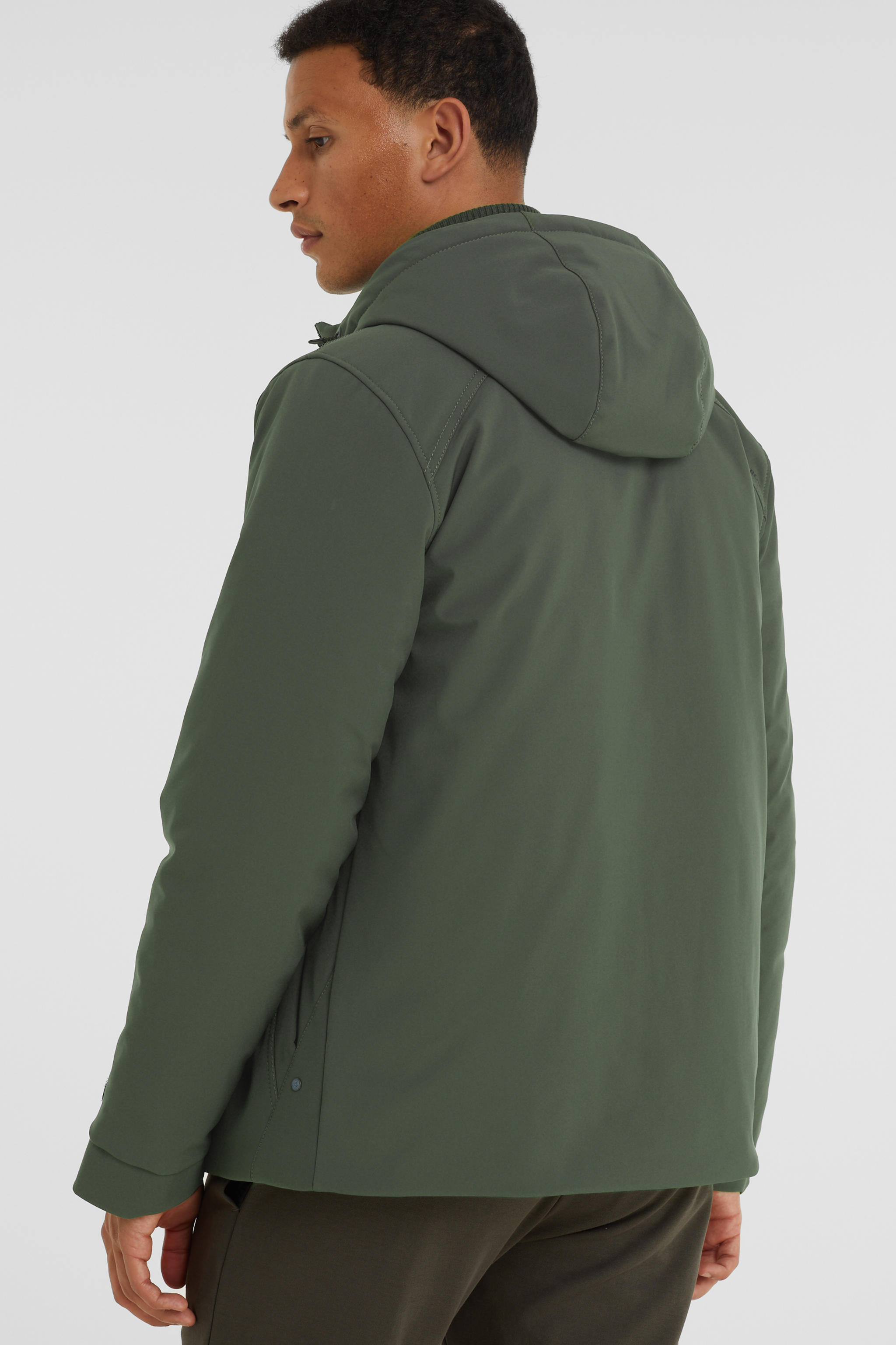 Cast Iron softshell jas 8039 groen