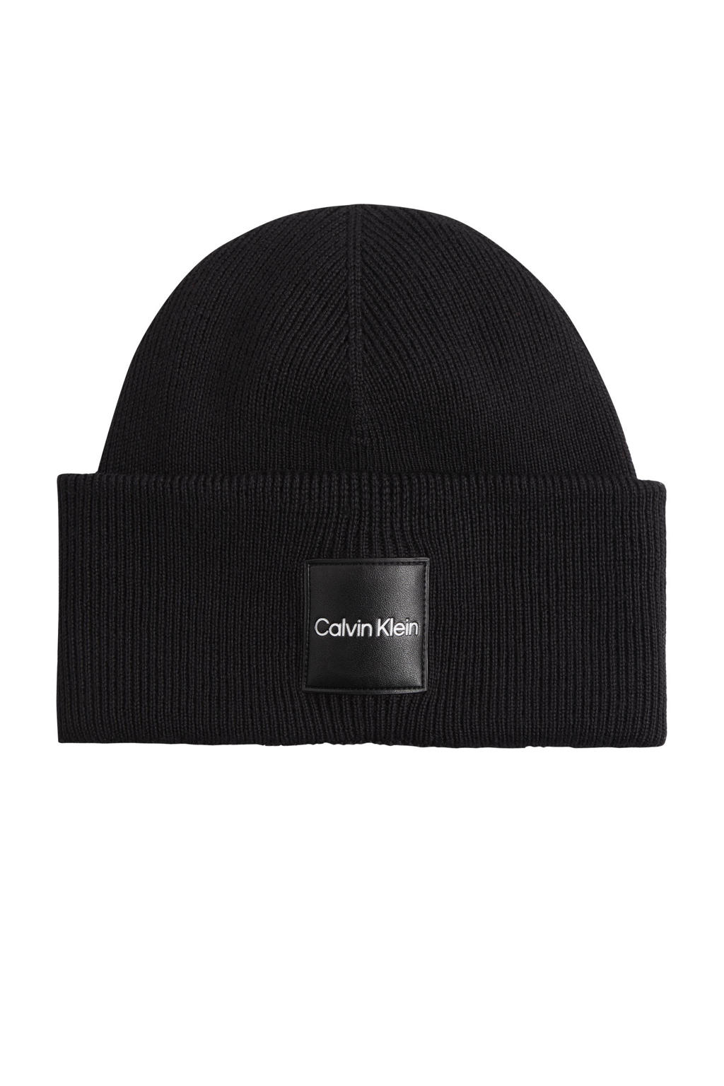 Calvin Klein muts met logo zwart