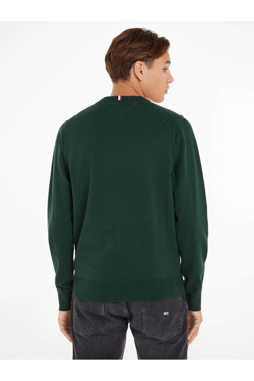Höhenhorn Wallster Sweatshirt voor heren, met ronde hals, pullover van katoen, donkerblauw, L Höhenhorn Wallster Sweatshirt voor heren, met ronde hals, pullover van katoen, donkerblauw, L