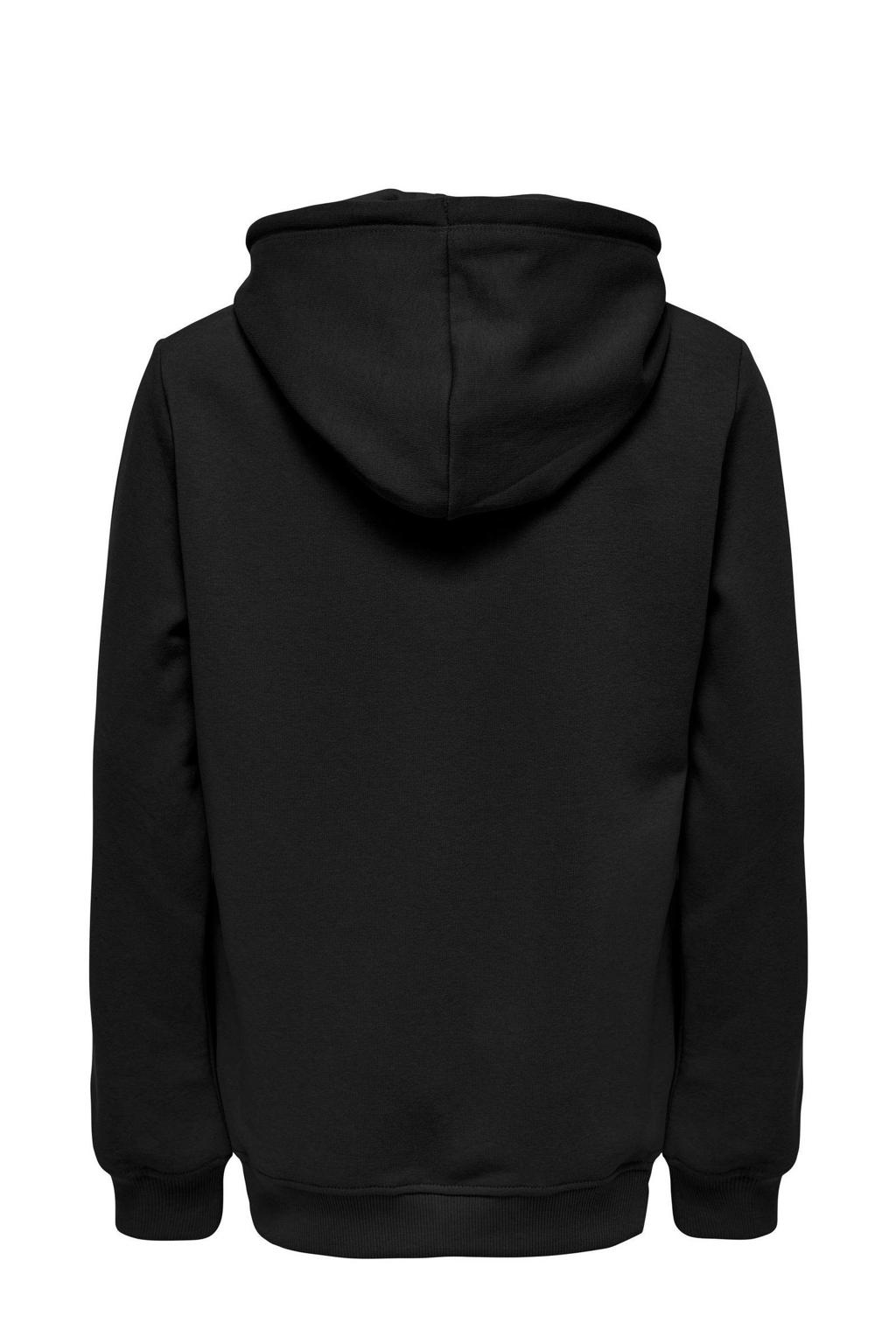 KIDS ONLY BOY hoodie KOBJOE met tekst zwart wehkamp