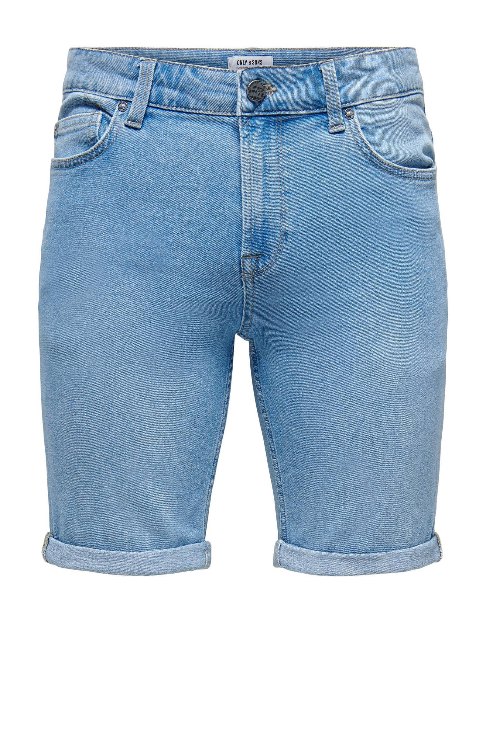 Heren Kleding voor voor Shorts voor Casual shorts ASOS Extra Korte Denim Short Met Grote Scheuren in het Blauw voor heren 