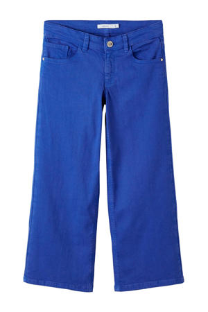 wide leg jeans NKFRWIDE kobaltblauw