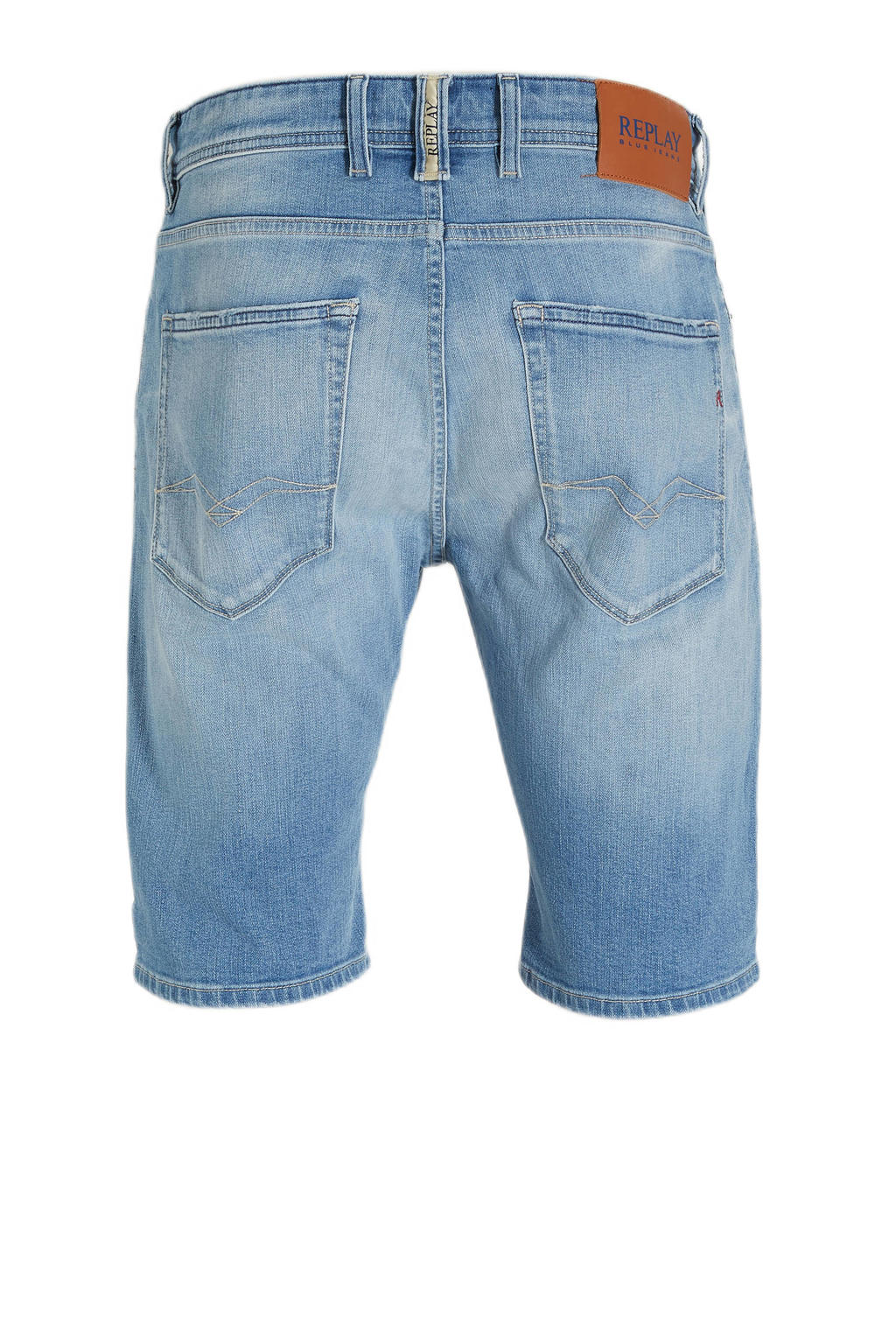 REPLAY regular fit jeans short RBJ.901 light blue wehkamp