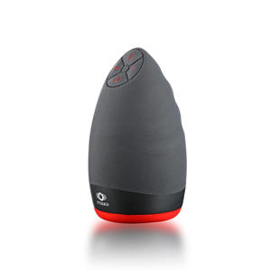 Chiven2 Premium Verwarmende Zuigende en Vibrerende masturbator - Zwart