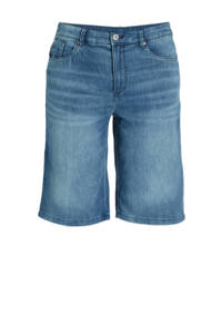 C&A XL high waist regular fit bermuda jeans dark denim