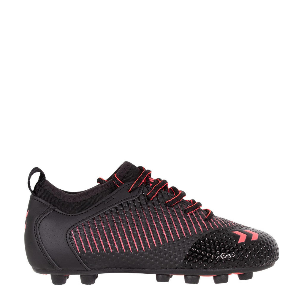hummel Zoom FG Jr. voetbalschoenen zwart/rood