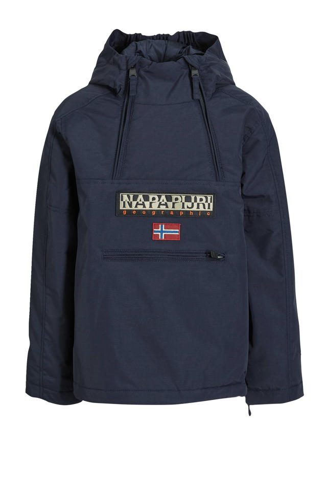 dividend bestellen nieuwigheid Napapijri gewatteerde winterjas Northfarer met logo marine | wehkamp