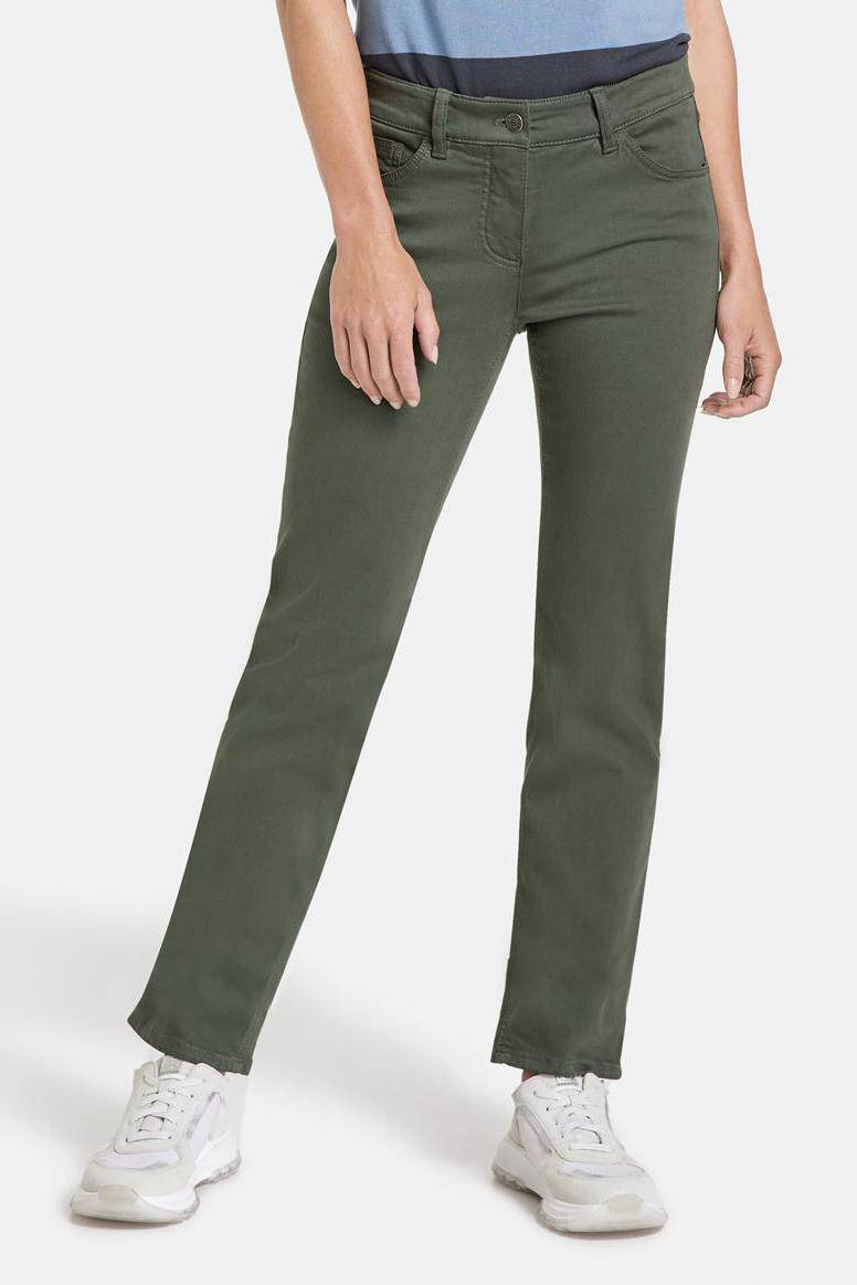 Gerrit Damen-Jeans, weites Bein, Taille, schlankmachend, ausgestellt, Denim-Hose für Damen, dunkelblau, S