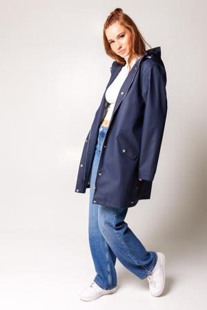 regenjas Janice donkerblauw