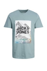 JACK & JONES CORE regular fit T-shirt JCOBOOSTER met logo trooper
