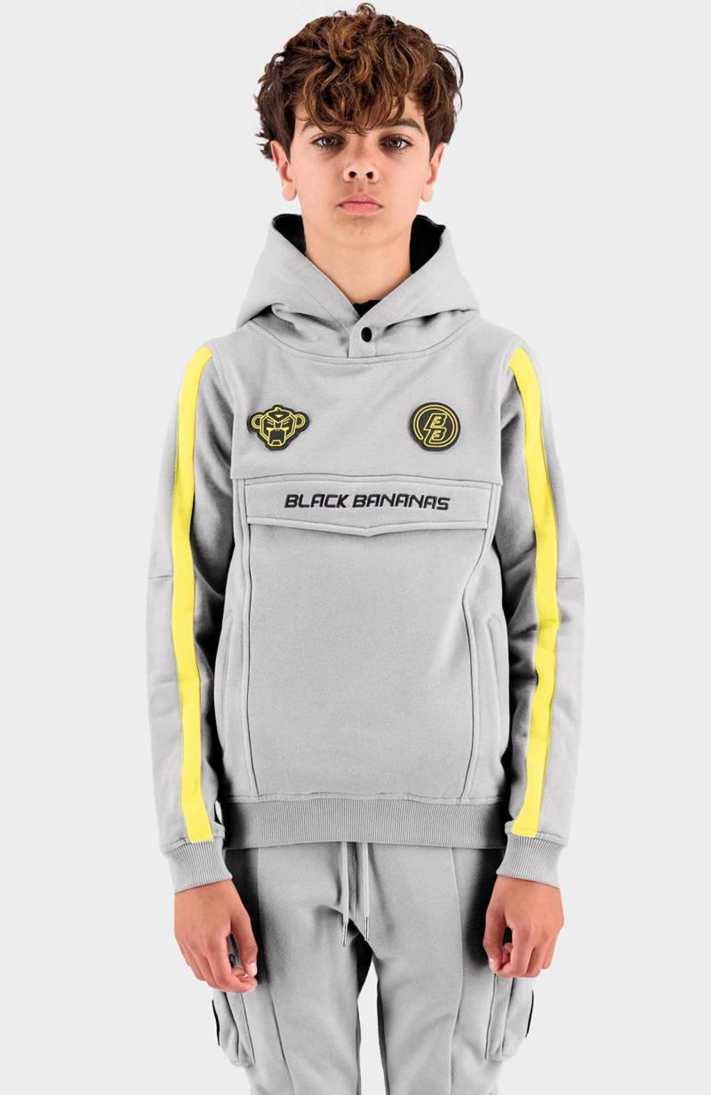 Hoodie Heren Black Bananas Tag Hoodie BLACK BANANAS Hoodie Met