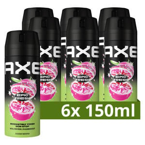 Epic Fresh deodorant bodyspray - 6 x 150 ml