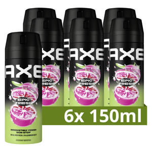 Epic Fresh deodorant bodyspray - 6 x 150 ml