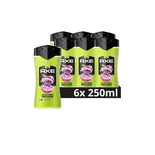 Wehkamp Axe Epic Fresh 3-in-1 douchegel - 6 x 250 ml aanbieding