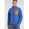 Anytime teddy fleece vest blauw