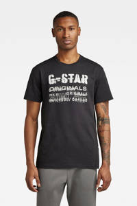 G-Star RAW T-shirt van biologisch katoen black