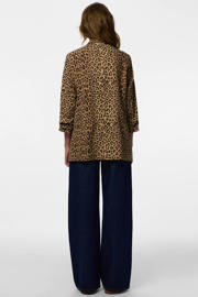 thumbnail: PIECES blazer panterprint bruin