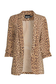 thumbnail: PIECES blazer panterprint bruin