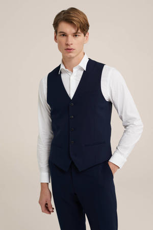 gilet donkerblauw