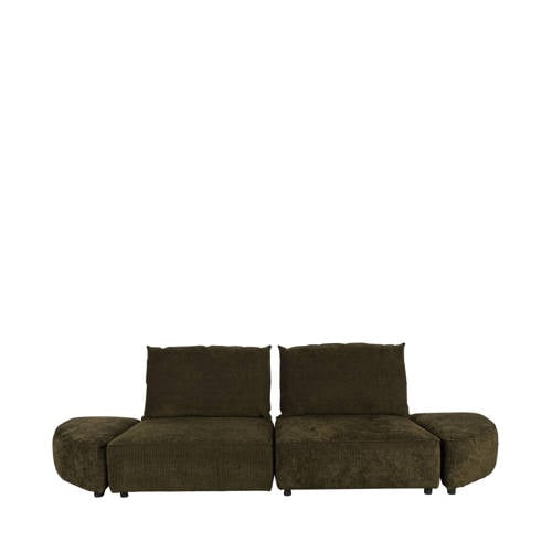 Zuiver 3-zitsbank Hunter - Groen