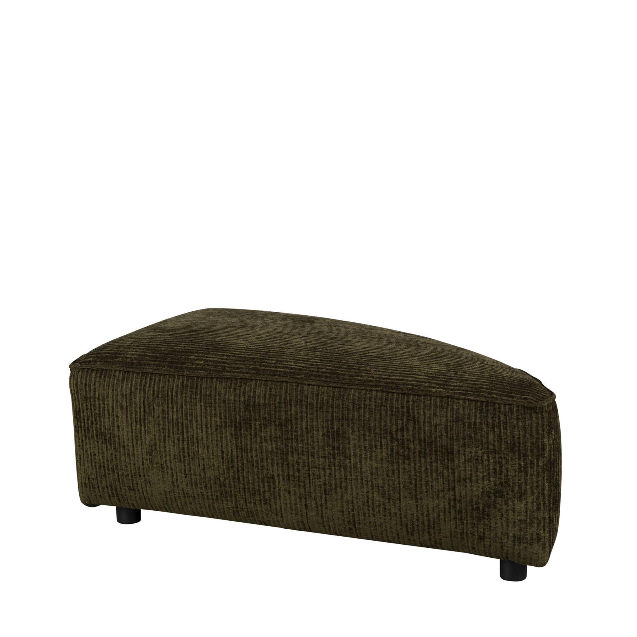 Zuiver Hunter modulair bankelement (poef halfrond rechts) - Afbeelding 2