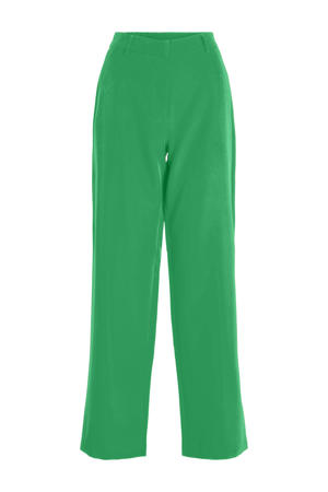 high waist loose fit pantalon VIKAMMAS groen