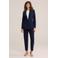WE Fashion getailleerde blazer donkerblauw