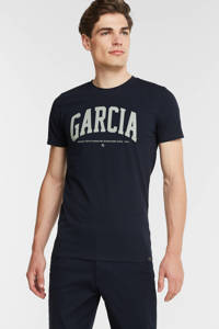 Garcia T-shirt met logo darkmoon