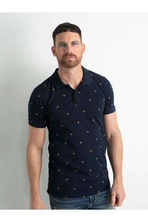 polo met all over print midnight navy