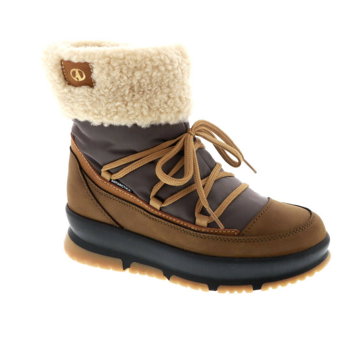 Antarctica AN 5207 snowboots bruin/ecru | wehkamp