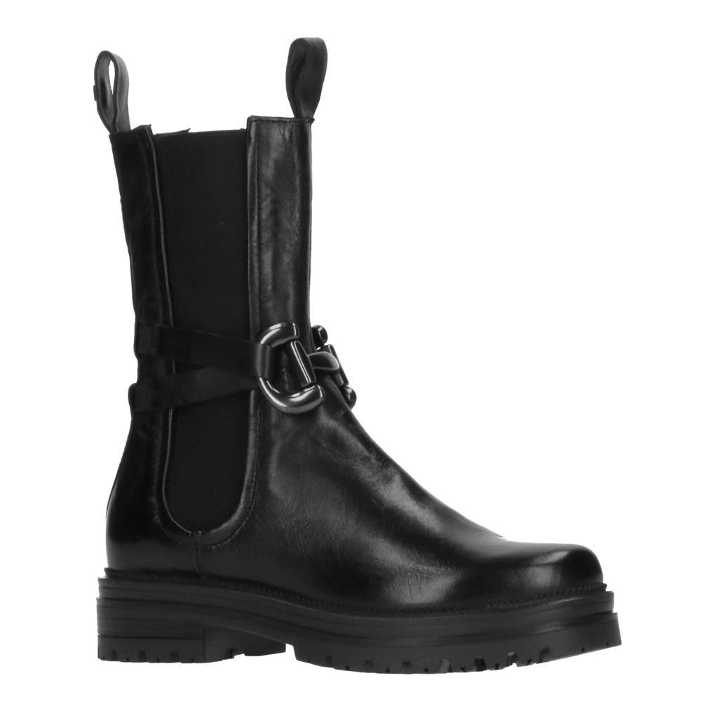 Mjus Doble Nera M77267 leren chelsea boots zwart wehkamp