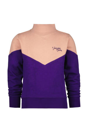 sweater Noesa lichtroze/paars