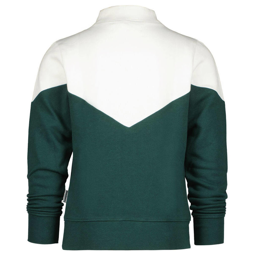 Vingino sweater Noesa groen/wit