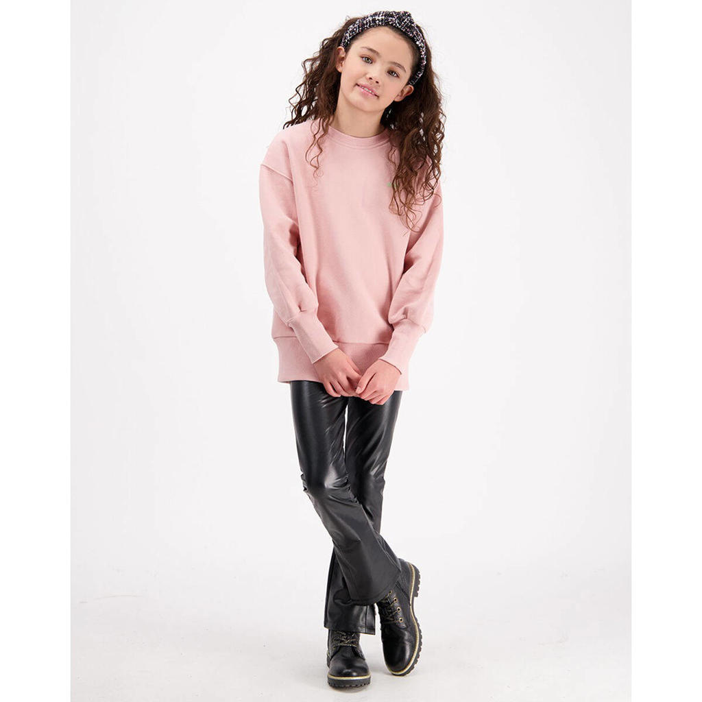 Vingino sweater Nurielle met backprint roze