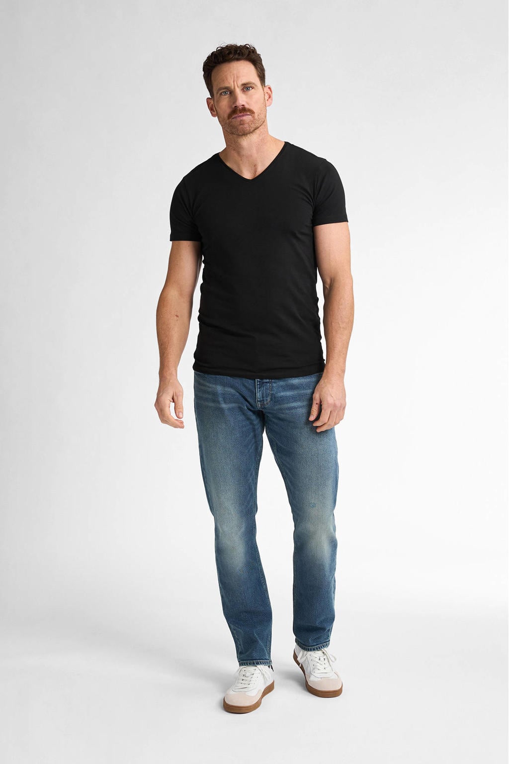 Petrol Industries ondershirt (set van 2) zwart