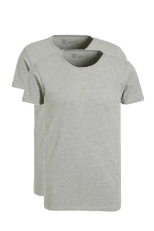 ondershirt (set van 2) grijs