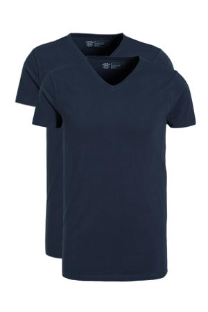 ondershirt (set van 2) donkerblauw