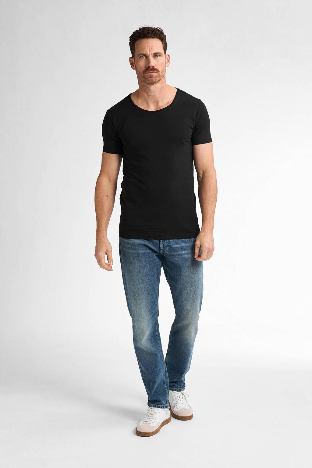 Petrol Industries ondershirt (set van 2) zwart