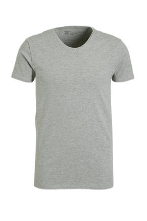 T-shirt (set van 2) grijs
