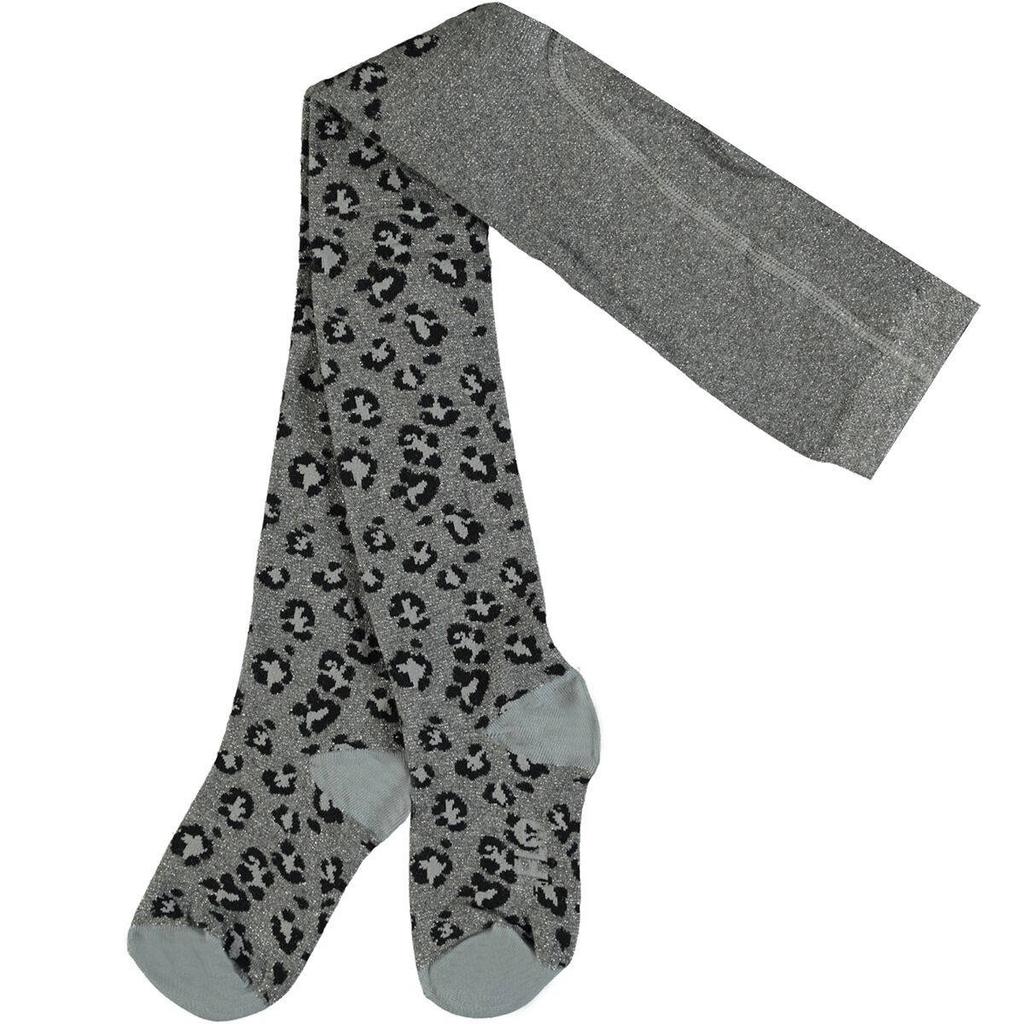 Like Flo maillot met panterprint zilvergrijs